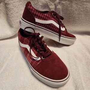 Maroon Vans